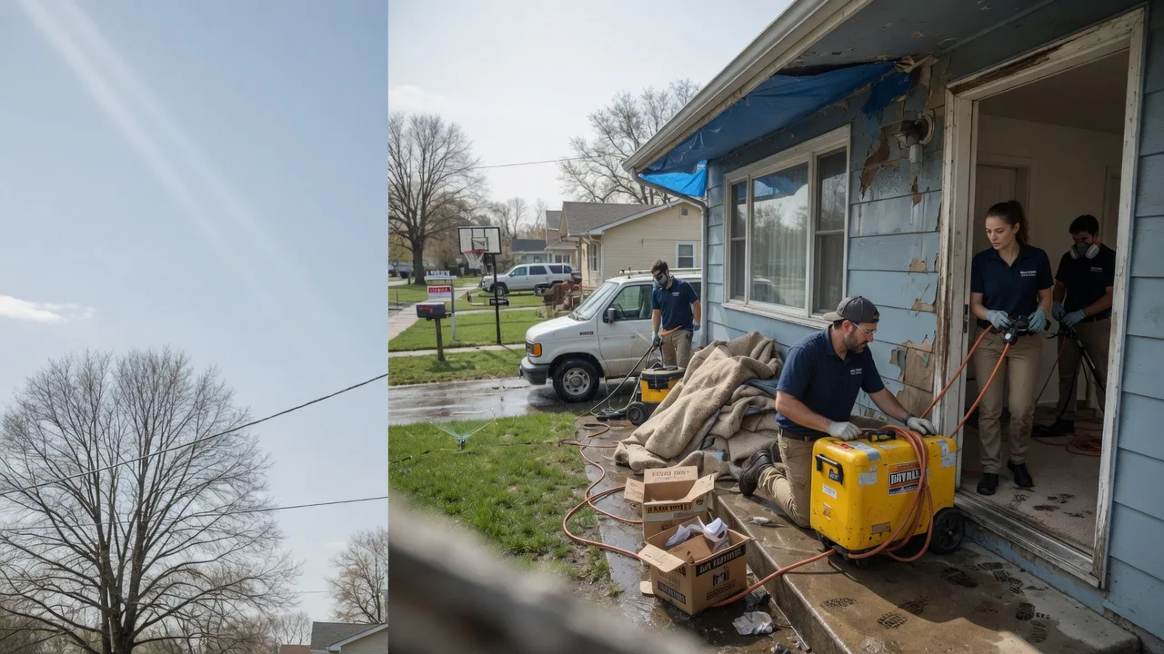 Basement Flood Cleanup in Durham, CT near me